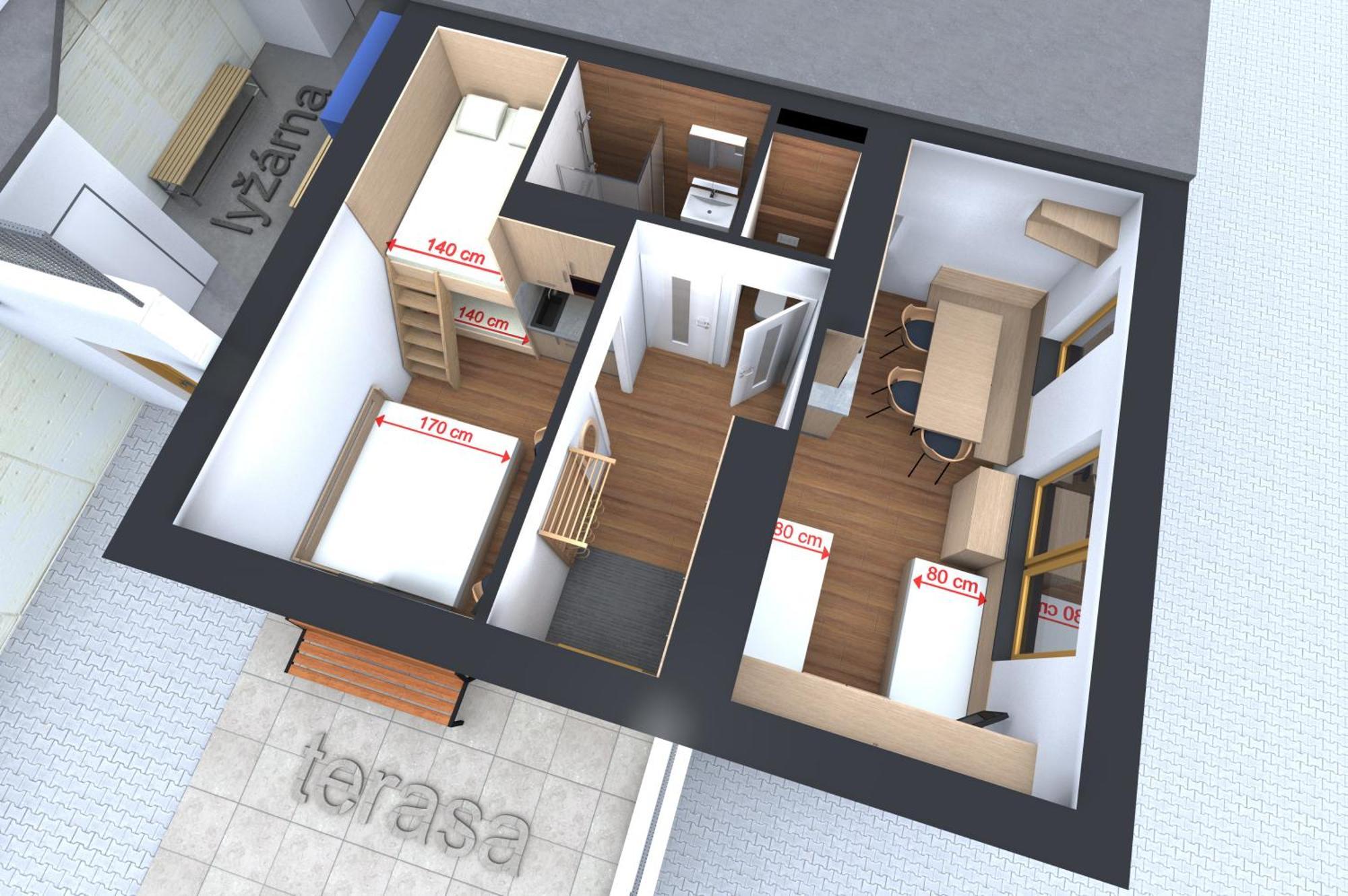 U Kralika, Apartman E, 50M Od Lanovky A Bobove Drahy, Parkovani Zdarma Dolna Morawa Zewnętrze zdjęcie
